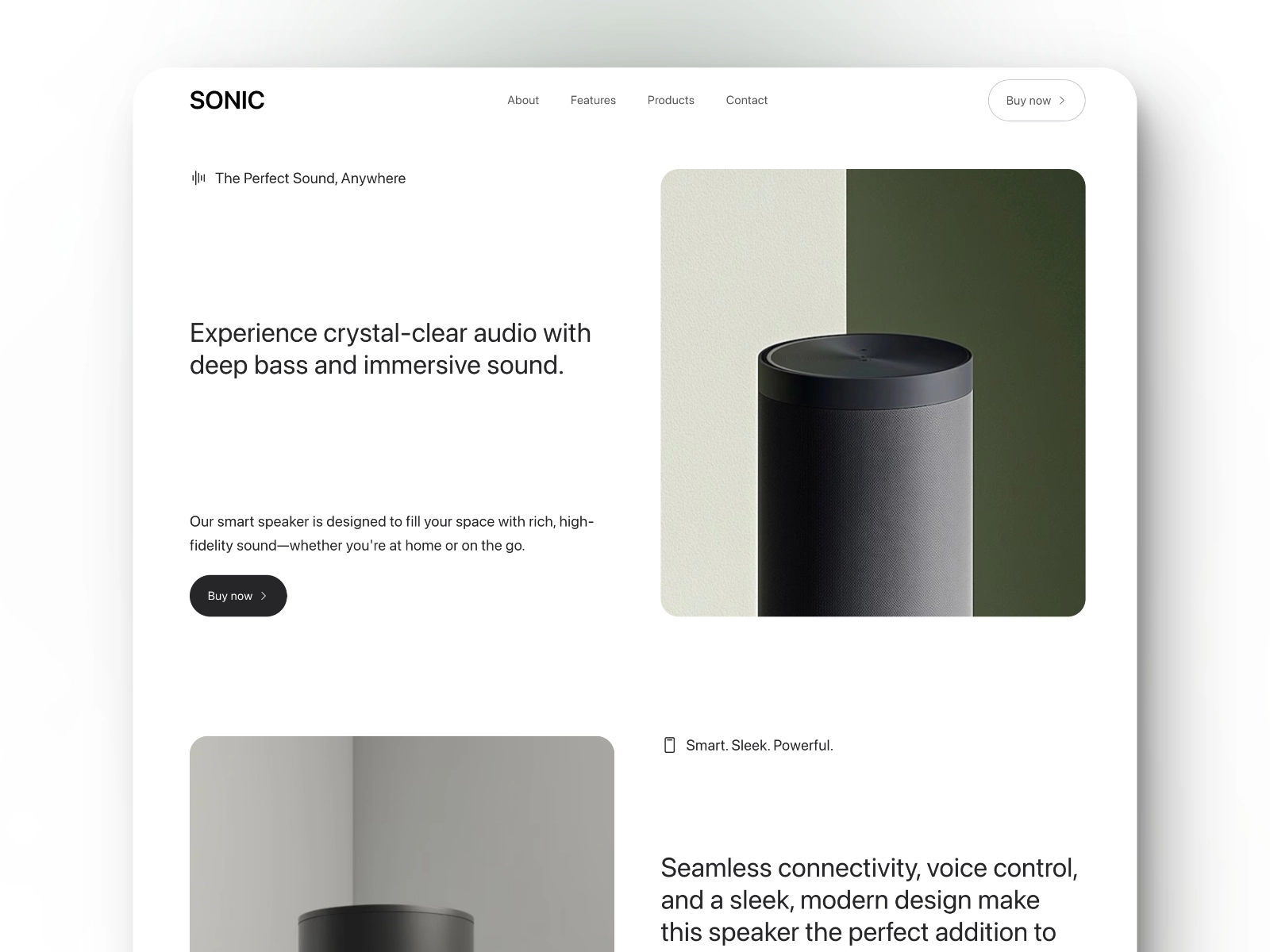 Sonic - Smart Speaker